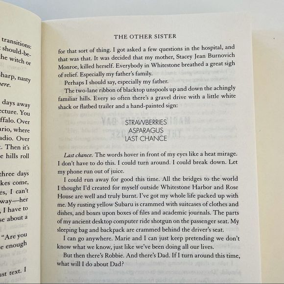 BOOK, The Other Sister, Two Sister One Murder Plan, Sarah Zettel, Soft C… - Picture 8 of 9